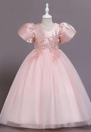 Elegance Beauty Party and Flower Girl dress