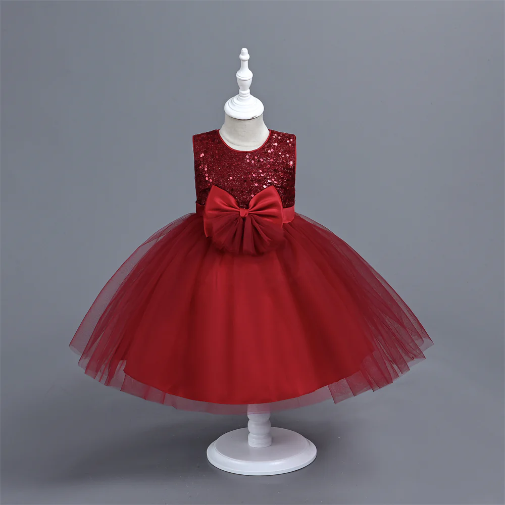 open lace back dress Buy Girls Long Fluffy Tulle Dress
