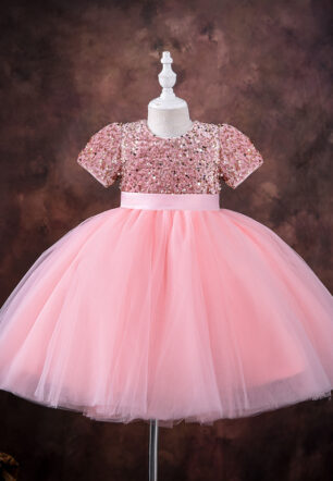 Sequin Princess Party and Flower Girl Dress